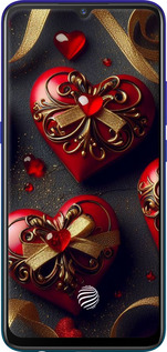 TPU чехол Сердечки v4 для Vivo V17 Neo - 5834b-1764 изображение 