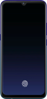 TPU чехол Градиент в тёмно - синем стиле для Vivo V17 Neo - 6542b-1764 изображение 