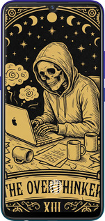 TPU чехол The Overthinker для Vivo V17 Neo - 6774b-1764 изображение 