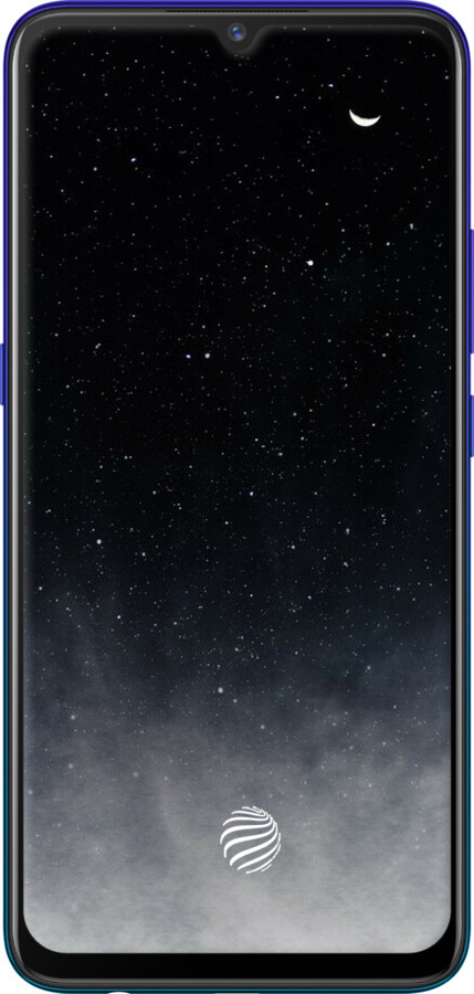 2D пластиковый чехол Сині хмари, Синій місяць для Vivo V17 Neo - 6396t-1764 изображение 