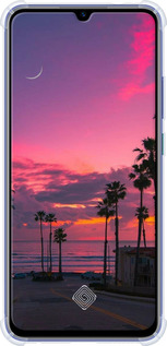 Силіконовий протиударний с посиленими кутами чехол Пальми для Vivo V17 - 5873sp-1819 изображение 