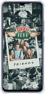 Силикон с усиленными углами чехол Друзья для Vivo V17 - 6276sp-1819 изображение 