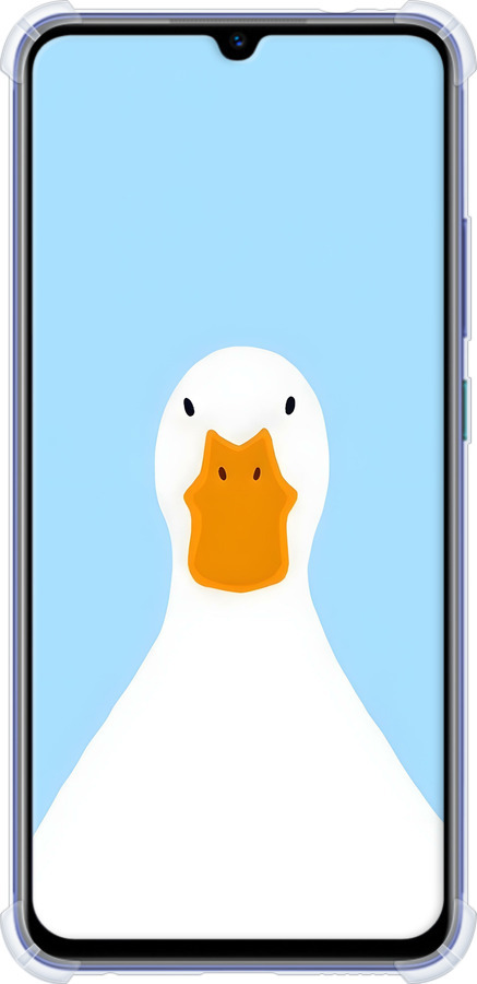 Силіконовий протиударний с посиленими кутами чехол Гусак для Vivo V17 - 6350sp-1819 изображение 