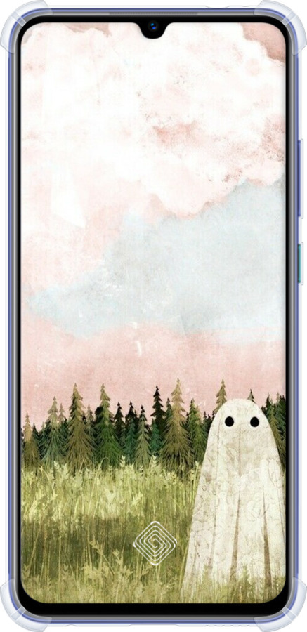 Силіконовий протиударний с посиленими кутами чехол Привид для Vivo V17 - 6401sp-1819 изображение 