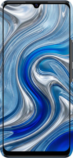 3D пластиковий матовий чехол Liquid Chrome для Vivo V20 SE - 6781m-2128 изображение 