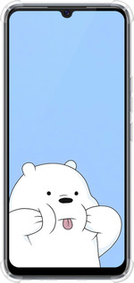 Силіконовий протиударний с посиленими кутами чехол Милий ведмедик для Vivo V20 SE - 6357sp-2128 изображение 