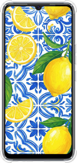 Силіконовий протиударний с посиленими кутами чехол Grocery Girl Italian Summer для Vivo V20 SE - 6766sp-2128 изображение 