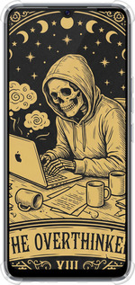 Силикон с усиленными углами чехол The Overthinker для Vivo V20 SE - 6774sp-2128 изображение 