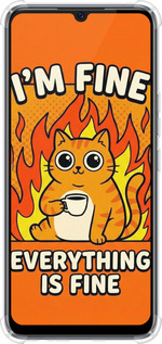 Силіконовий протиударний с посиленими кутами чехол Funny Cat для Vivo V20 SE - 6786sp-2128 изображение 