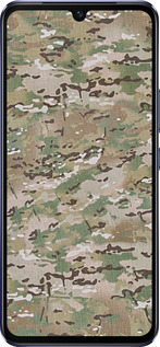 Силиконовый чехол Камуфляж v5 для Vivo V21 - 1201u-2368 изображение 