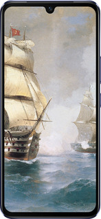 Силиконовый чехол Айвазовский. Корабли для Vivo V21 - 160u-2368 изображение 