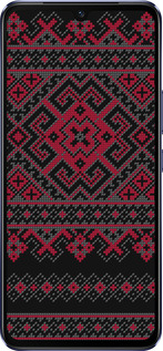 Силіконовий чехол Вишиванка 52 для Vivo V21 - 1763u-2368 изображение 