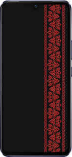 Силиконовый чехол Вышиванка 53 для Vivo V21 - 2041u-2368 изображение 