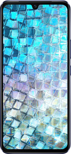 Силиконовый чехол Переливающаяся чешуя для Vivo V21 - 227u-2368 изображение 