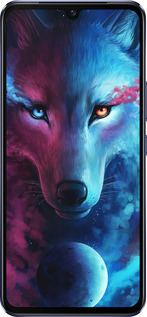 Силиконовый чехол Арт-волк для Vivo V21 - 3999u-2368 изображение 