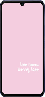 Силиконовый чехол Живи больше для Vivo V21 - 4347u-2368 изображение 