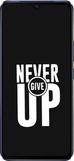 Силиконовый чехол Никогда не сдавайся для Vivo V21 - 4572u-2368 изображение 