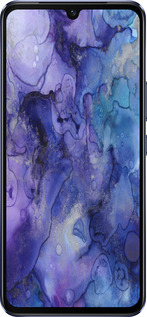 Силиконовый чехол Мрамор 7 для Vivo V21 - 4802u-2368 изображение 