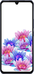 Силиконовый чехол Лотос для Vivo V21 - 4862u-2368 изображение 