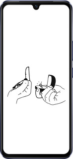 Силиконовый чехол Предложение для Vivo V21 - 4898u-2368 изображение 