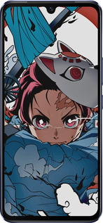 Силіконовий чехол Танджиро Камадо для Vivo V21 - 5574u-2368 изображение 