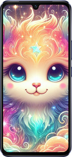 Силіконовий чехол Казкове кошеня для Vivo V21 - 5813u-2368 изображение 