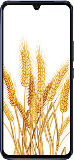 Силиконовый чехол Колоски пшеници для Vivo V21 - 5866u-2368 изображение 