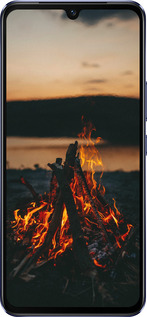 Силиконовый чехол Огонь для Vivo V21 - 6021u-2368 изображение 