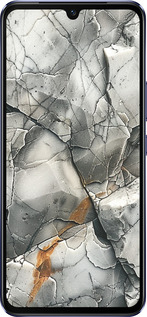 Силиконовый чехол Серый мрамор для Vivo V21 - 6041u-2368 изображение 