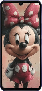 Силиконовый чехол Minnie Mouse для Vivo V21 - 6054u-2368 изображение 