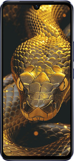 Силиконовый чехол Golden snake для Vivo V21 - 6072u-2368 изображение 