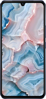 Силиконовый чехол Мрамор для Vivo V21 - 6306u-2368 изображение 