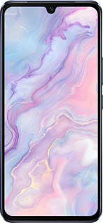 Силиконовый чехол Нежный мрамор для Vivo V21 - 6310u-2368 изображение 