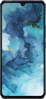 Силиконовый чехол Акварель для Vivo V21 - 6320u-2368 изображение 