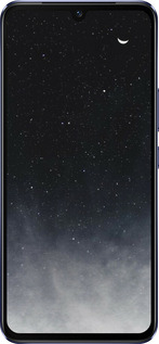 Силиконовый чехол Сині хмари, Синій місяць для Vivo V21 - 6396u-2368 изображение 