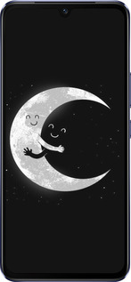 Силиконовый чехол Лунные объятия для Vivo V21 - 6508u-2368 изображение 