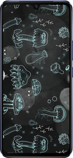 Силиконовый чехол Медузы для Vivo V21 - 906u-2368 изображение 