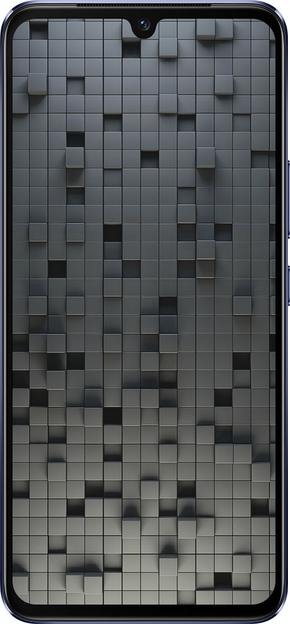 Силиконовый чехол Кубики для Vivo V21 - 1061u-2368 изображение 