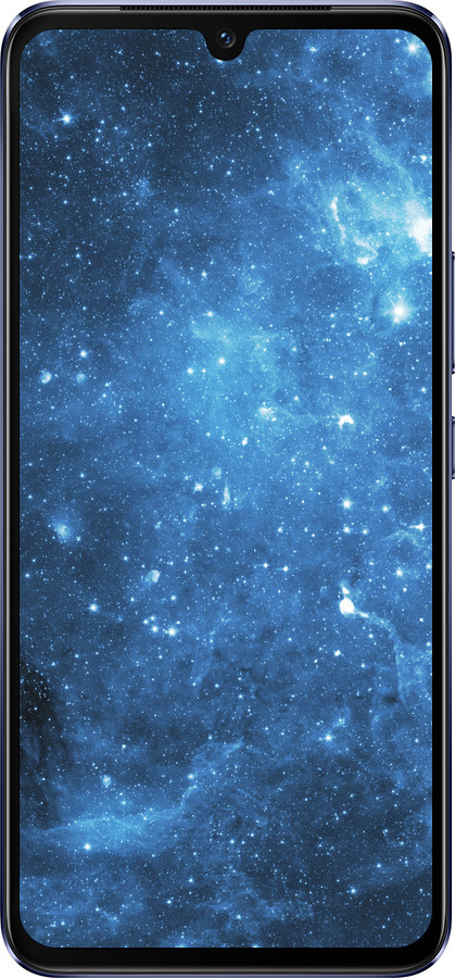 Силиконовый чехол Звёздное небо для Vivo V21 - 167u-2368 изображение 