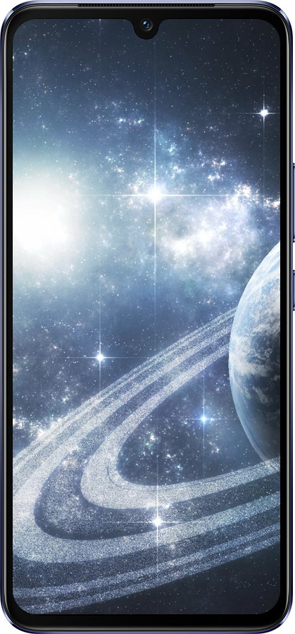 Силиконовый чехол Кольца Сатурна для Vivo V21 - 173u-2368 изображение 