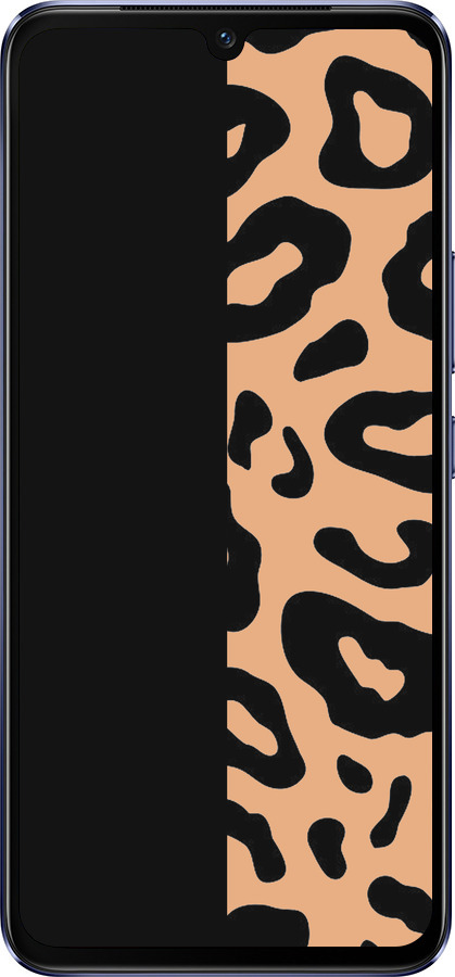 Силиконовый чехол Пятна леопарда для Vivo V21 - 4269u-2368 изображение 