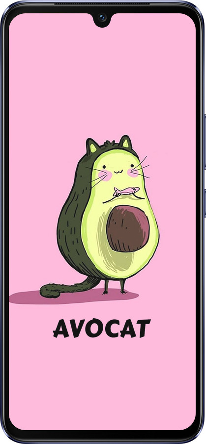 Силиконовый чехол Avocat для Vivo V21 - 4270u-2368 изображение 