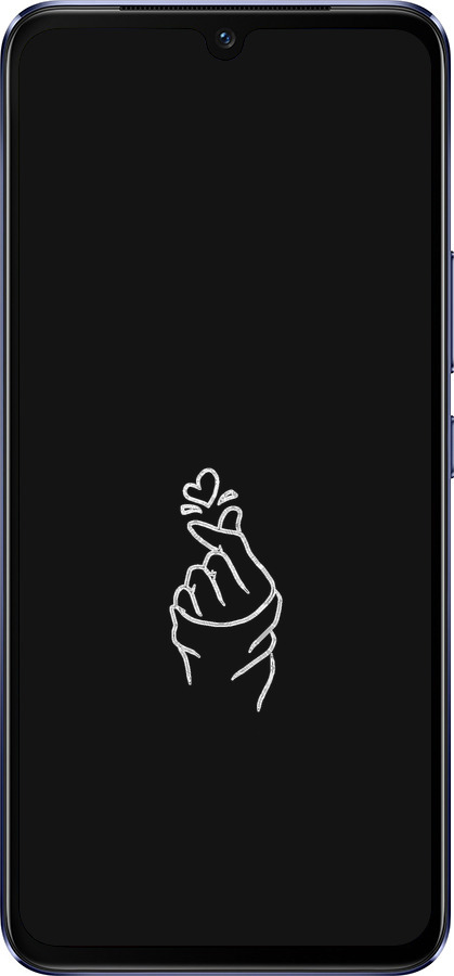 Силиконовый чехол Love You для Vivo V21 - 4298u-2368 изображение 