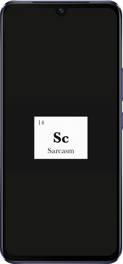 Силиконовый чехол Сарказм для Vivo V21 - 4501u-2368 изображение 