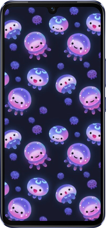 Силиконовый чехол № 5414 для Vivo V21 - 5414u-2368 изображение 