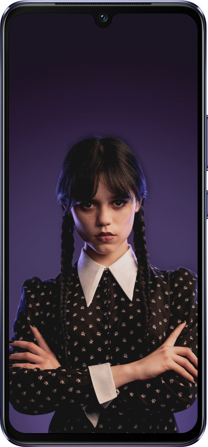 Силиконовый чехол Wednesday v3 для Vivo V21 - 5517u-2368 изображение 