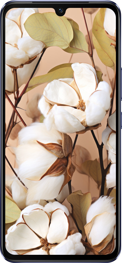 Силиконовый чехол Хлопок для Vivo V21 - 5665u-2368 изображение 