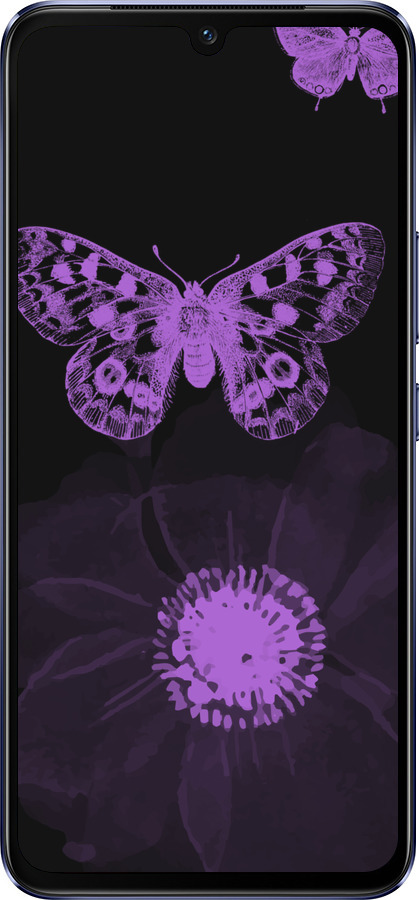 Силиконовый чехол Нежность для Vivo V21 - 5906u-2368 изображение 