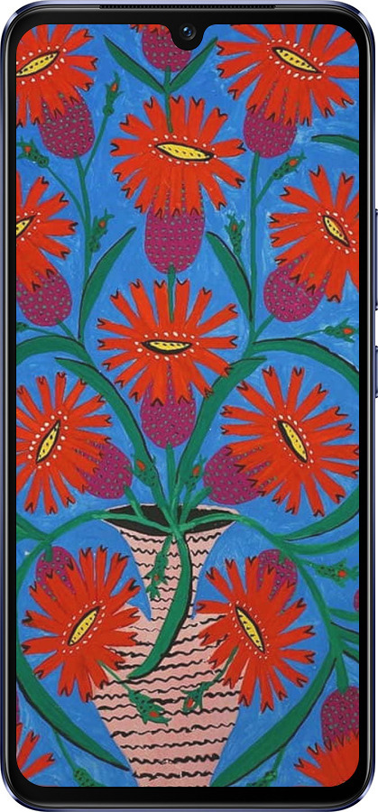 Силиконовый чехол Примаченко для Vivo V21 - 5909u-2368 изображение 