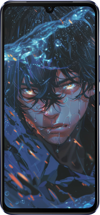 Силиконовый чехол Satoru Gojou для Vivo V21 - 6128u-2368 изображение 